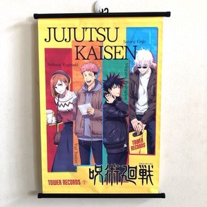 Jujutsu Kaisen Characters Wall Scroll / Poster